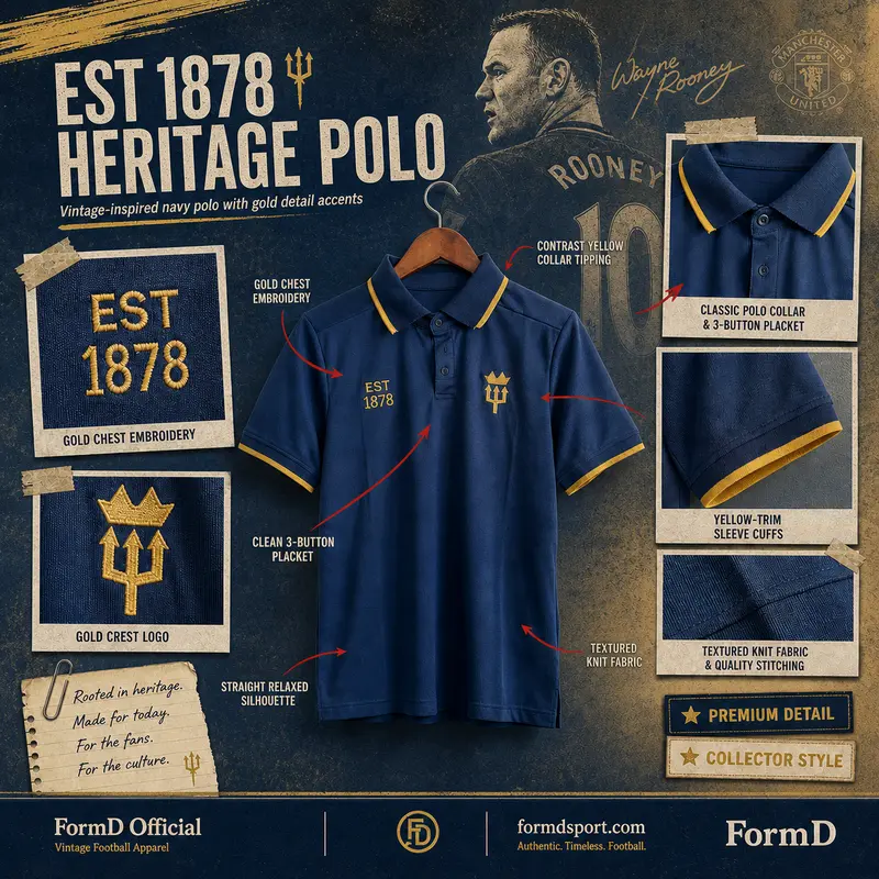 Manchester United Navy/Gold